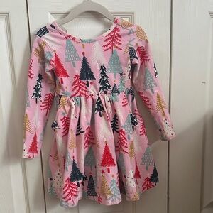 Hanna Andersson winter dress with pockets